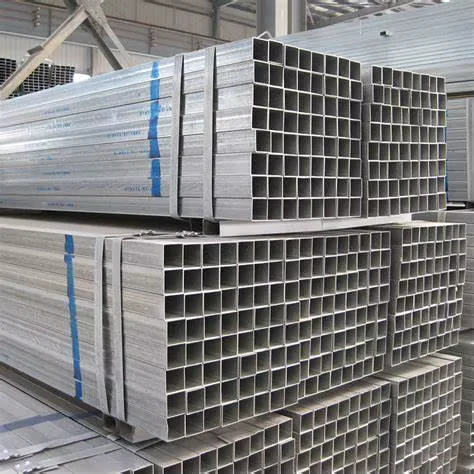 Q235B Galvanized Square Rectangular Steel Tube 0.6-28mm Factory Direct Supplier
