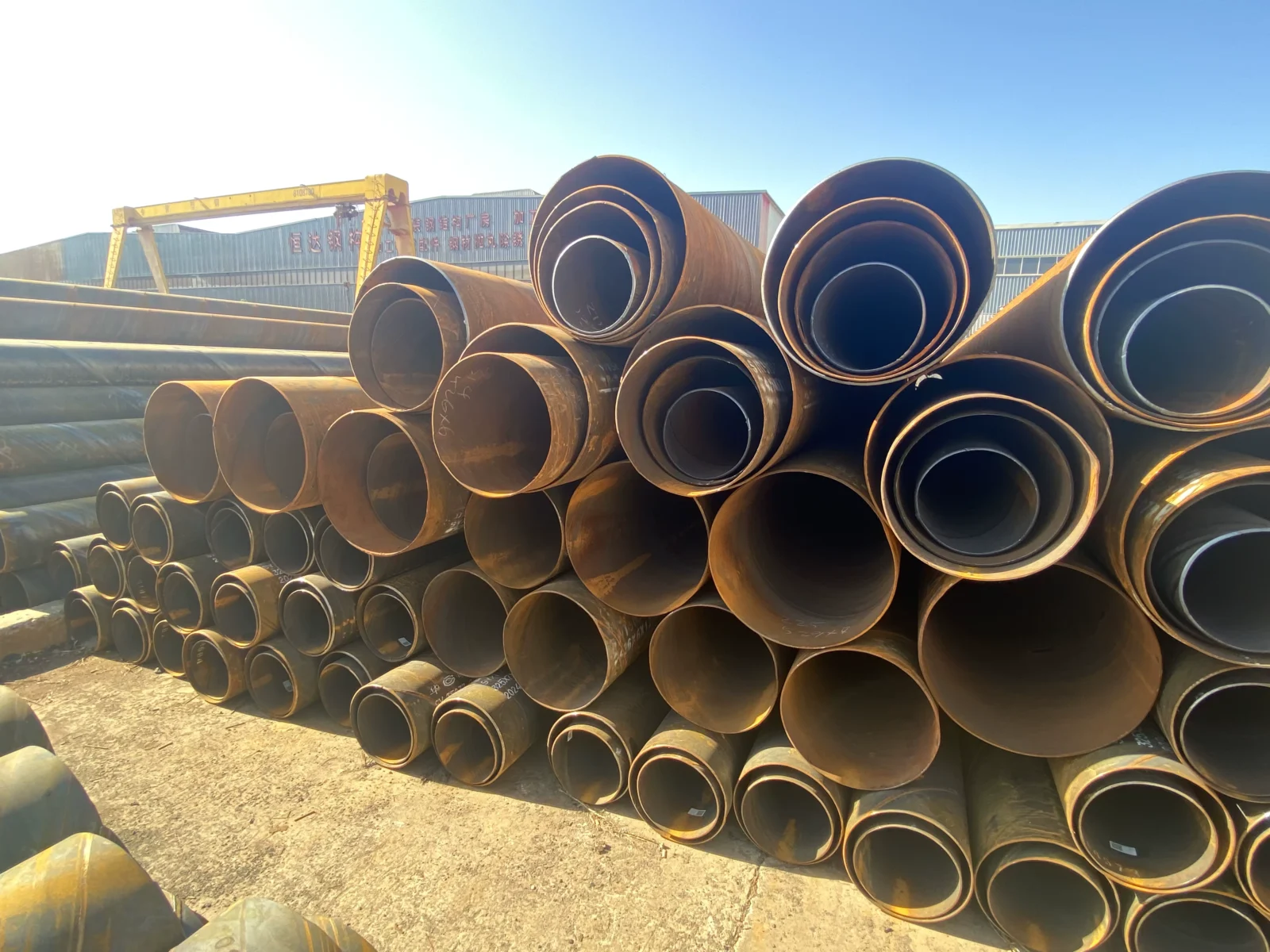 Q235B LSAW Steel Pipe OD 10-2500mm API 5L Factory Direct Supplier