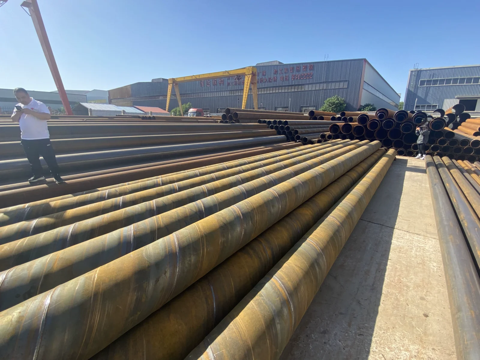 Q235B LSAW Steel Pipe OD 10-2500mm API 5L Factory Direct Supplier