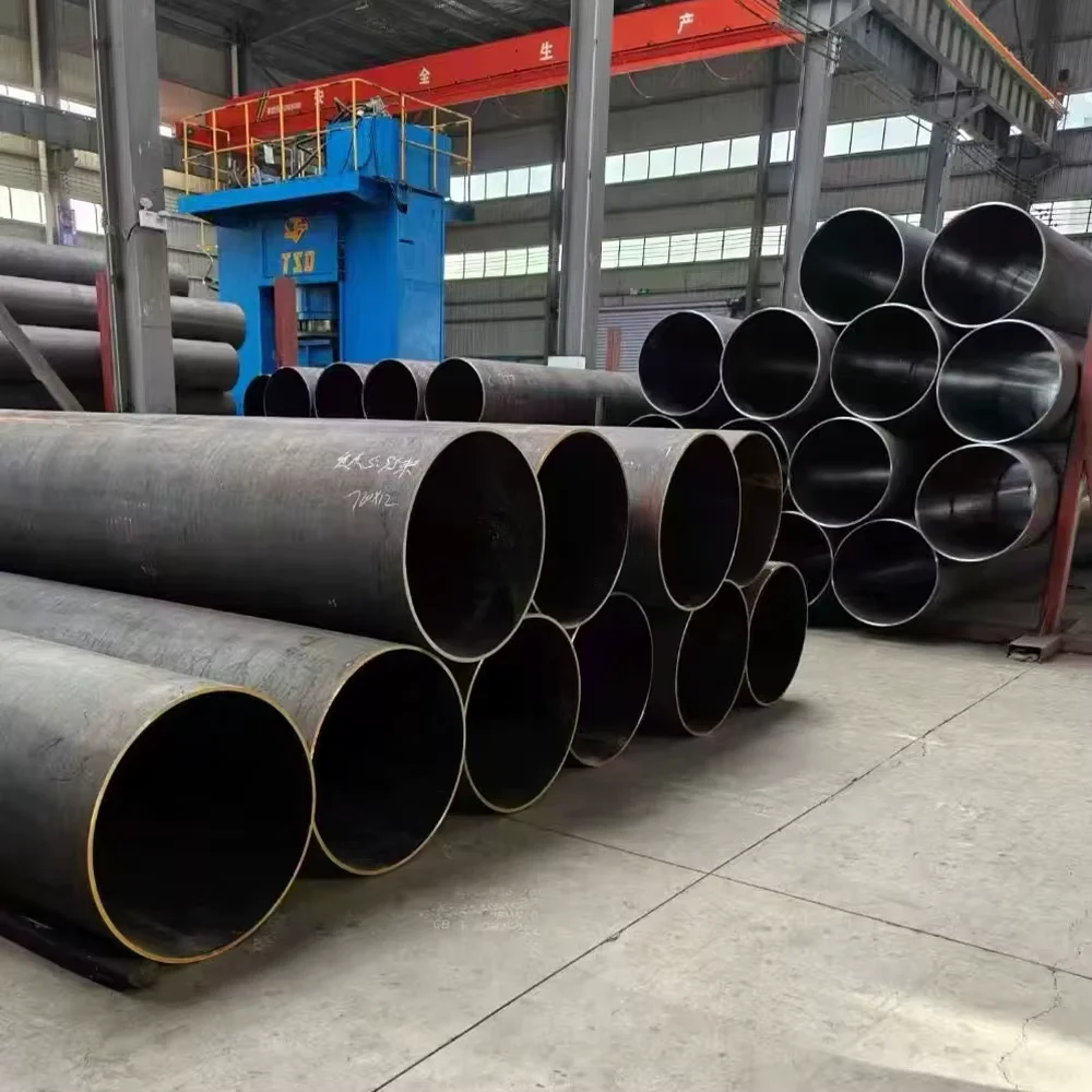 Q235B Q345 ERW Round Steel Pipe OD 10-1000mm Factory Direct Supplier