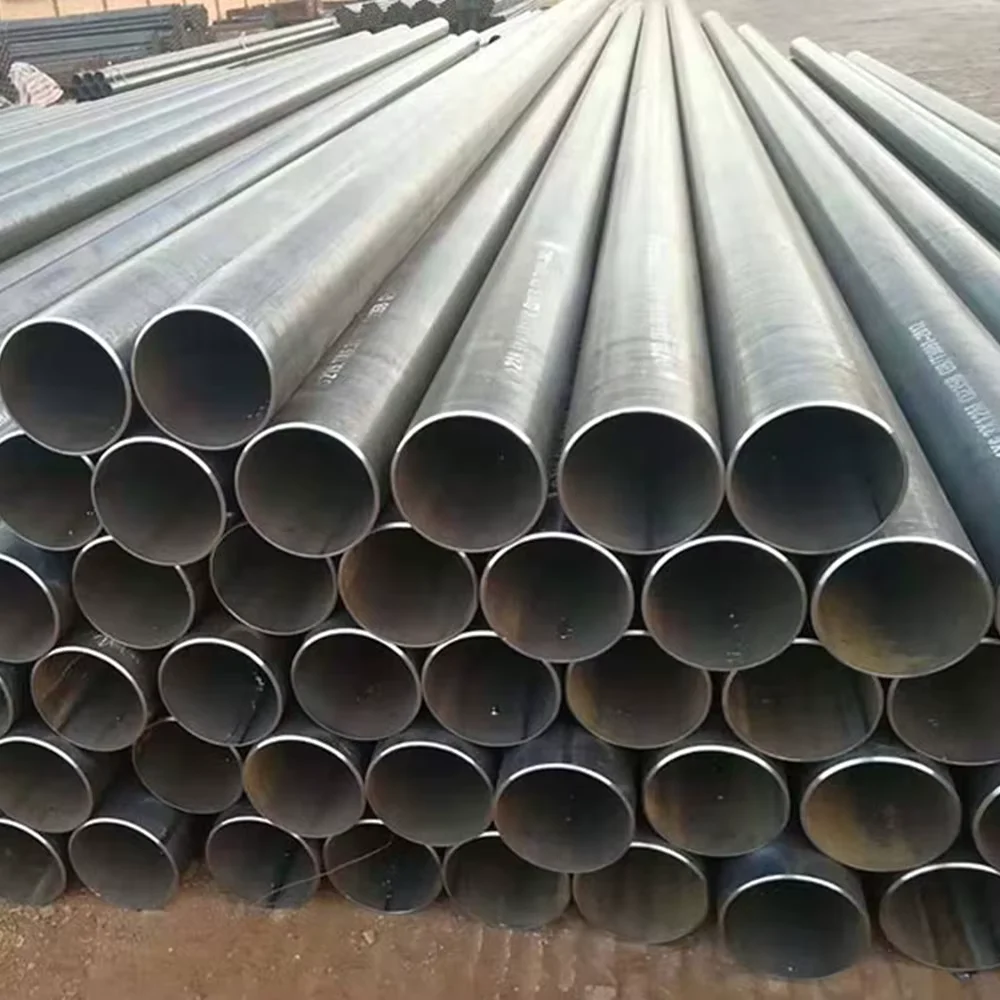 Q235B Q345 ERW Round Steel Pipe OD 10-1000mm Factory Direct Supplier
