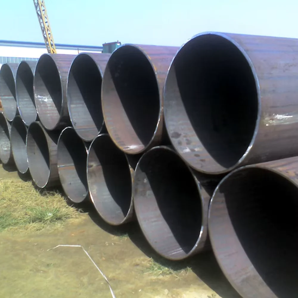 Q235B Q345 ERW Round Steel Pipe OD 10-1000mm Factory Direct Supplier