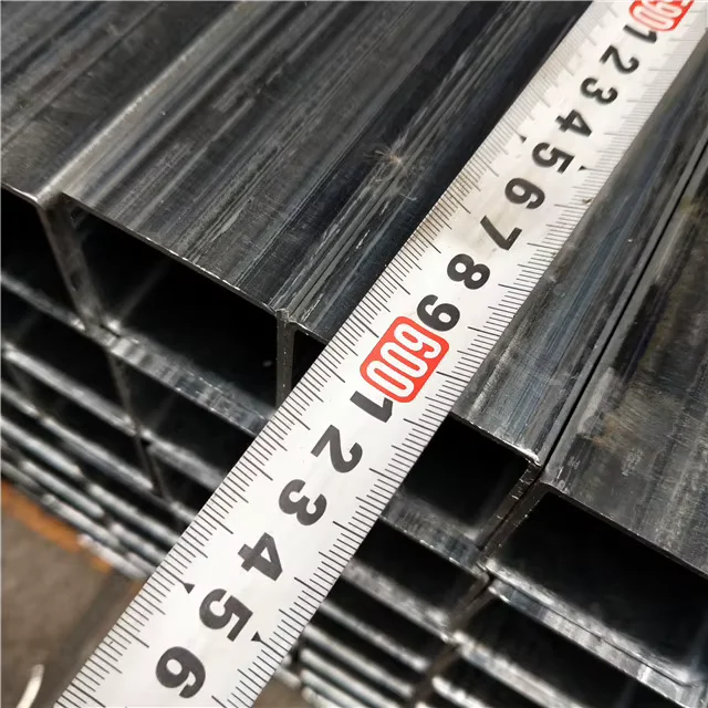 Q235B Q345 Galvanized Square Rectangular Steel Tube Factory Direct Supplier
