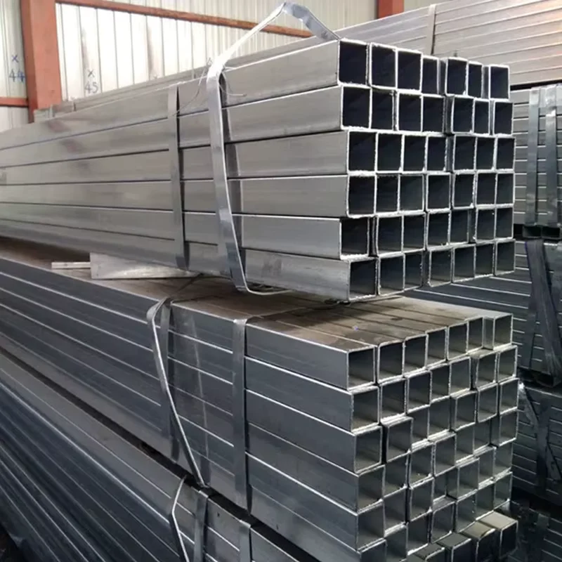 Q235B Q345 Galvanized Square Rectangular Steel Tube Factory Direct Supplier