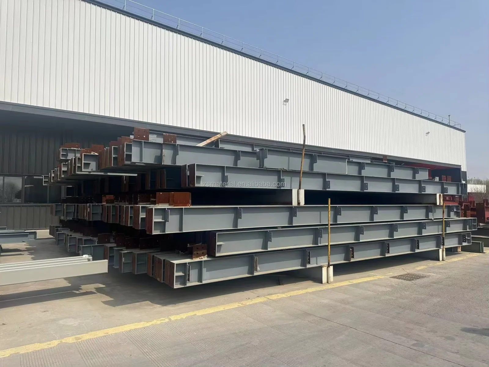Q235B Q345B ASTM A36 A992 Hot Rolled H-Beam I-Beam Structural Steel Supplier