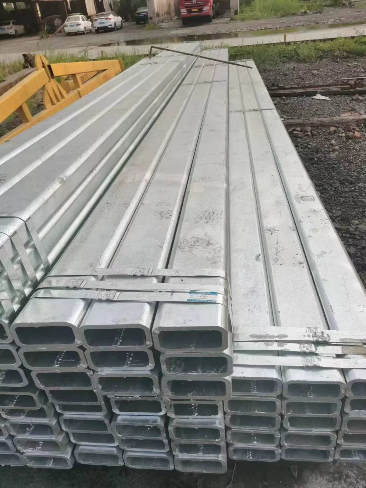 Q235B Q345B ERW Galvanized Square Rectangular Steel Tube Factory Direct Supplier