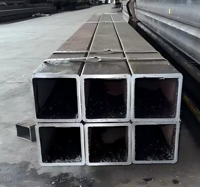 Q235B Q345B Galvanized ERW Square Rectangular Steel Tube Factory Direct