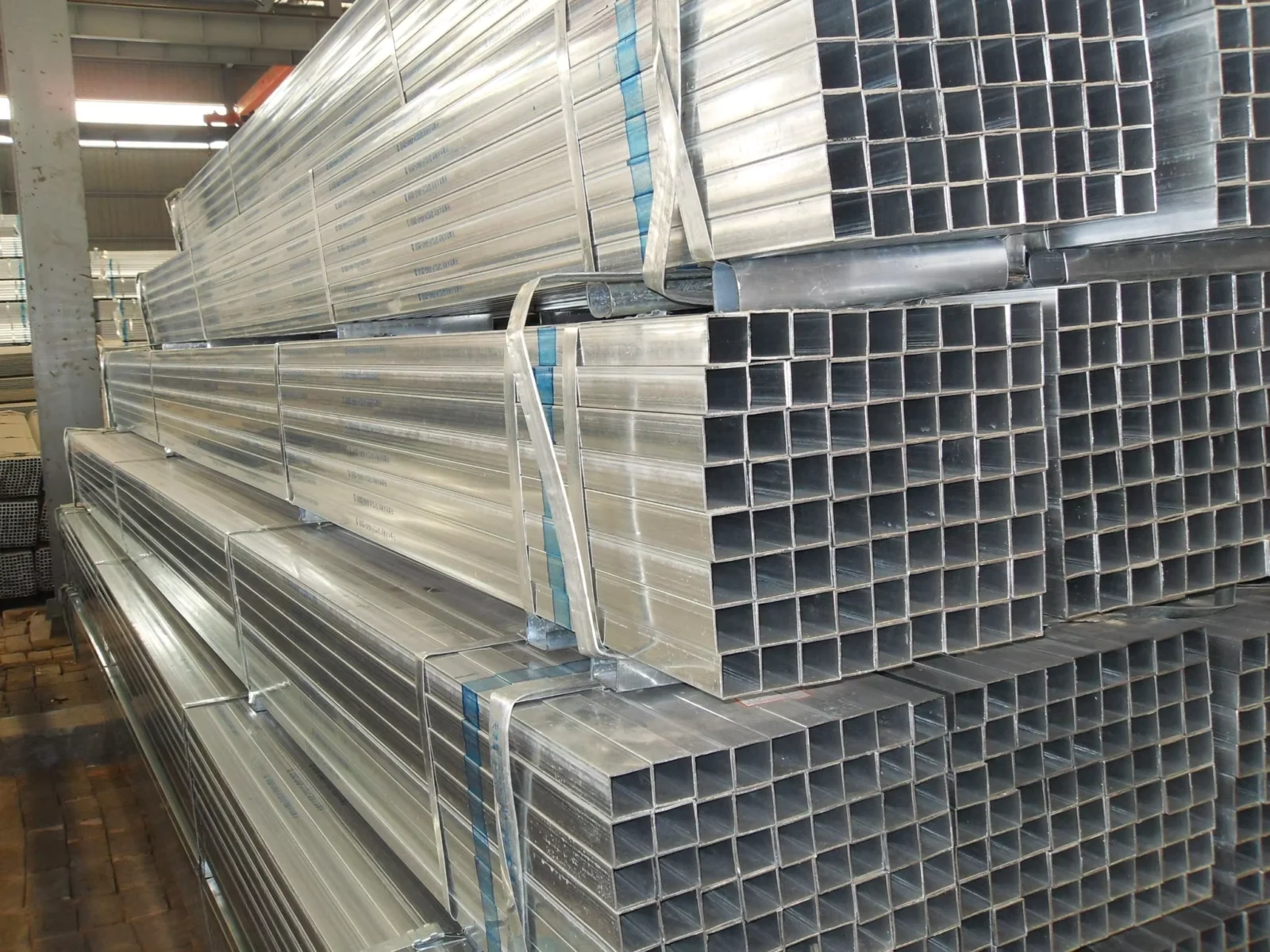 Q235B Q345B Galvanized Square Steel Tube ASTM A500 Factory Direct Supplier