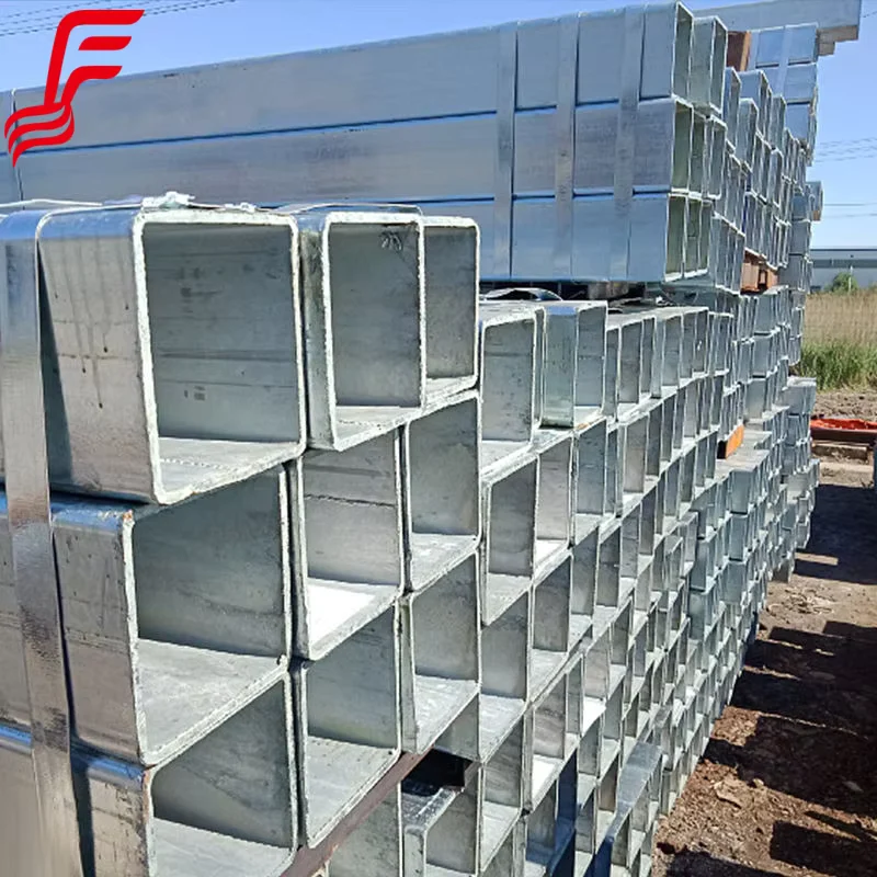 Q235B Q345B Pre Galvanized Square Steel Tube Factory Direct Supplier