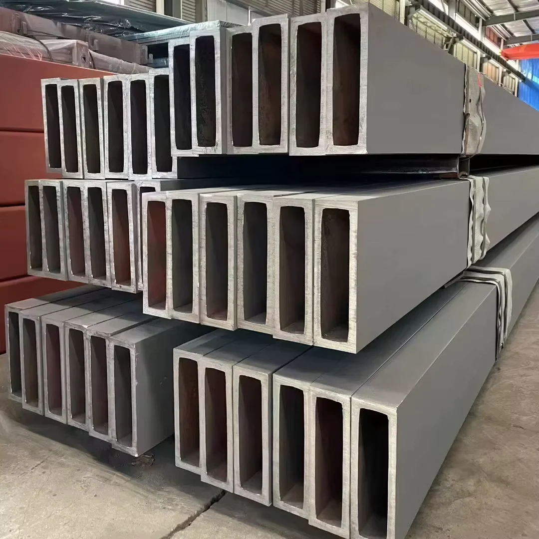 Q235B Q345B Sharp Corner Square Rectangular Steel Tube Supplier