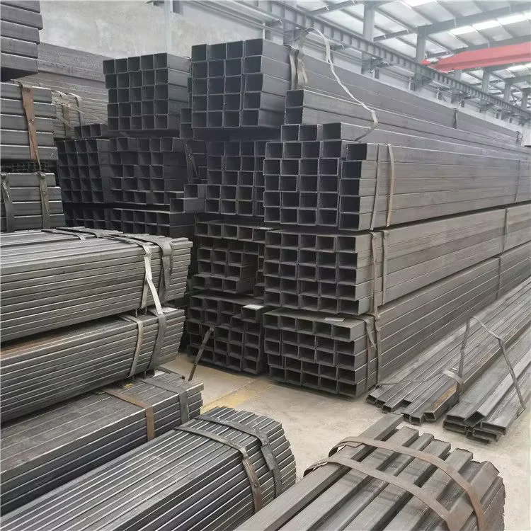 Q235B Q345B Square Rectangular Steel Tube 20-500mm EN10219 ASTM A500 Factory Supplier