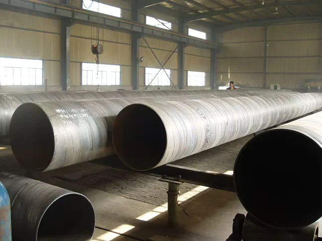 Q235B Q345B SSAW Spiral Welded Steel Pipe API 5L OD 159-3200mm Factory Direct