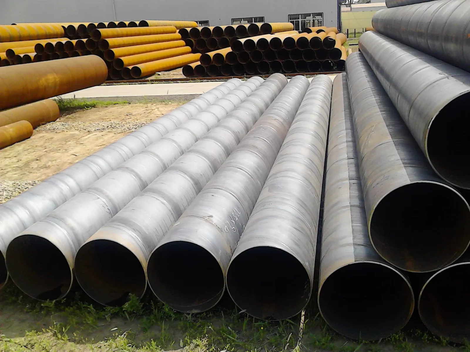 Q235B Q345B SSAW Spiral Welded Steel Pipe API 5L OD 159-3200mm Factory Direct