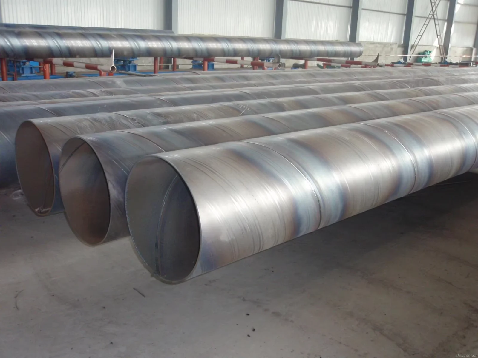 Q235B Q345B SSAW Spiral Welded Steel Pipe OD 219-4064mm Factory Direct Supplier