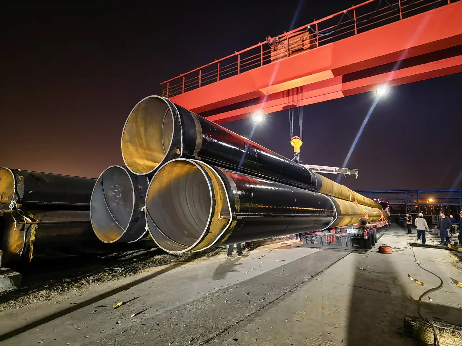 Q235B Q345B SSAW Steel Pipe Pile OD 20-1100mm Factory Direct Supplier