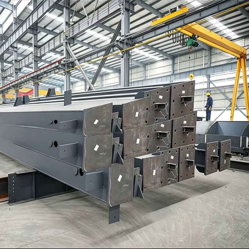 Q235B Q345B Structural Steel Fabrication OEM Parts for Warehouse Workshop Factory Direct