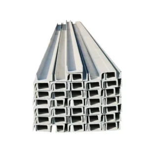 Q235B Q345B U C Channel Steel GB JIS Standard Factory Direct Supplier