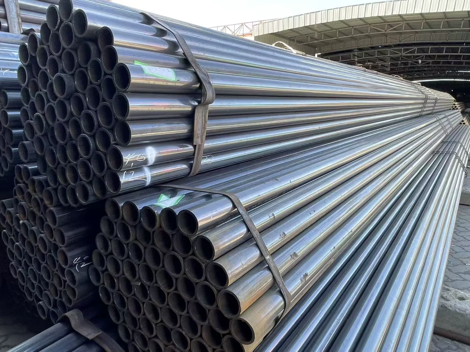 Q235B Q355 JCOE LSAW Steel Pipe 6m Black Factory Supplier