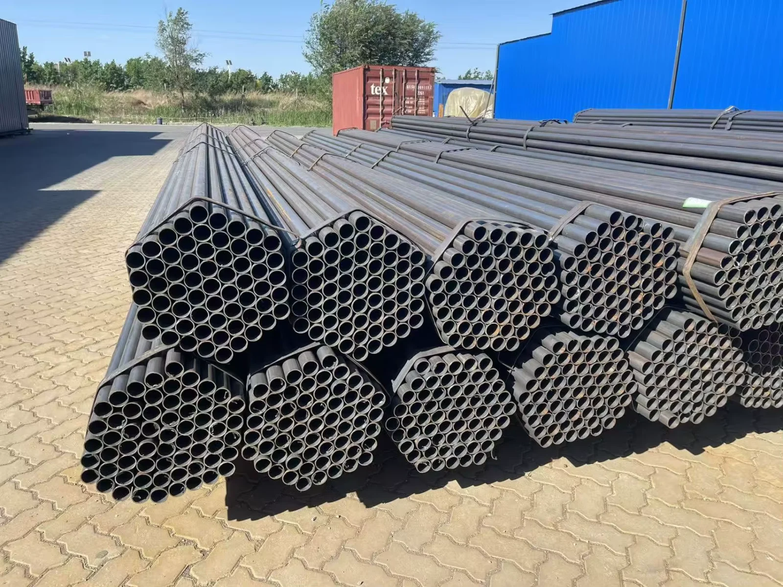 Q235B Q355 JCOE LSAW Steel Pipe 6m Black Factory Supplier