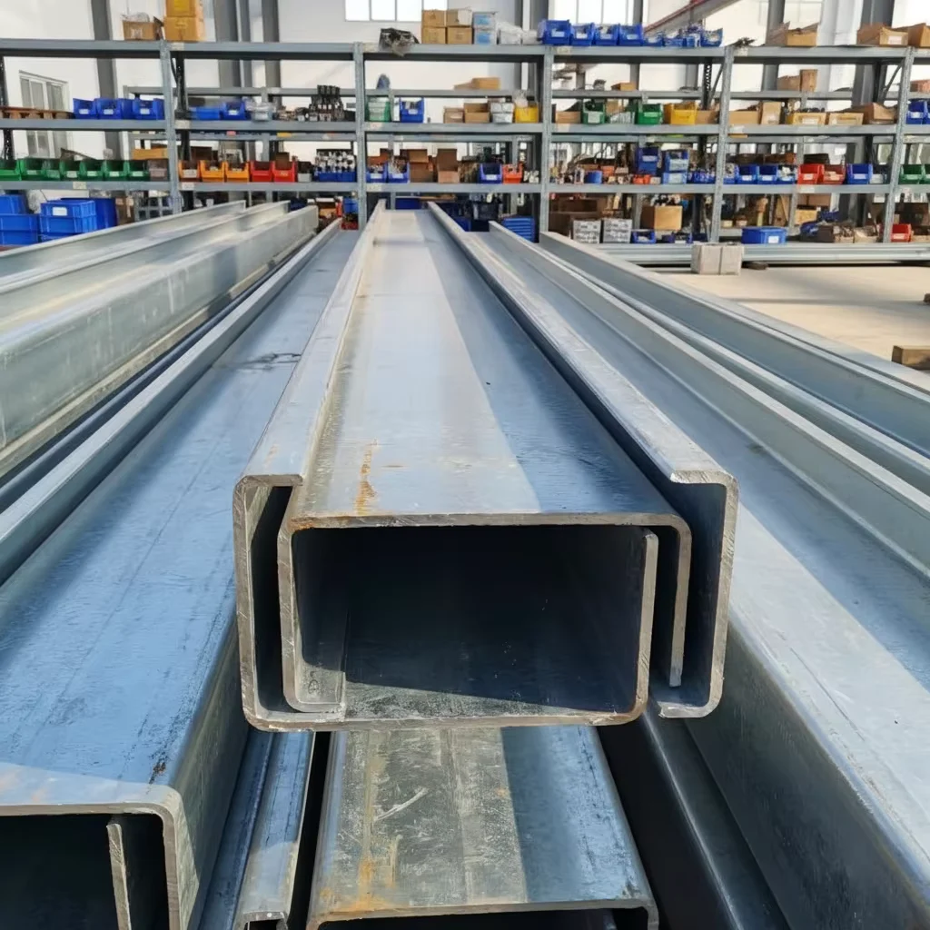 Q235B Q355B C Channel Steel Hot Dip Galvanized Factory Direct Supplier