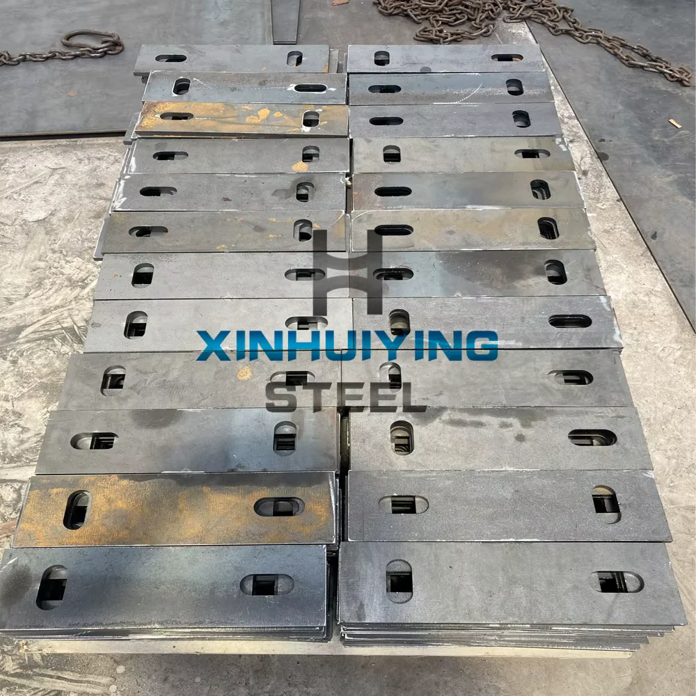 Q235B Q355B CNC Laser Cut Steel Plate Custom Connection Plate Supplier