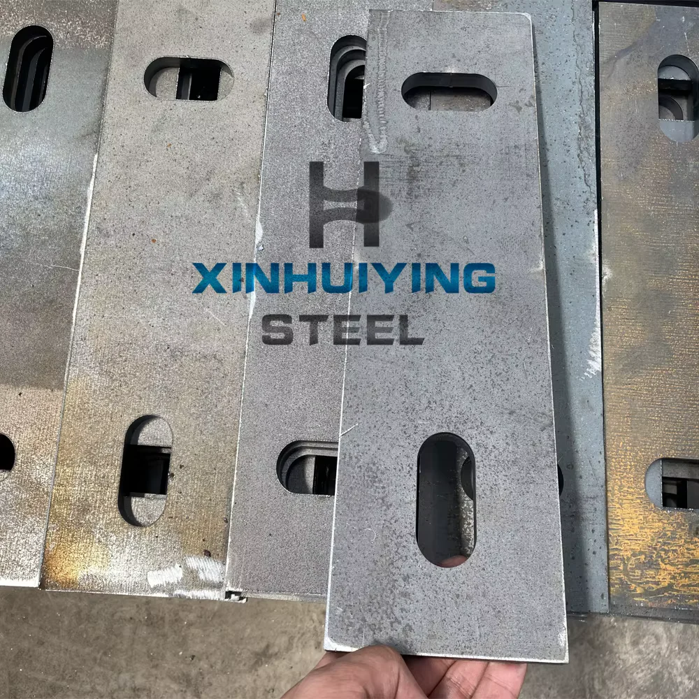Q235B Q355B CNC Laser Cut Steel Plate Custom Connection Plate Supplier