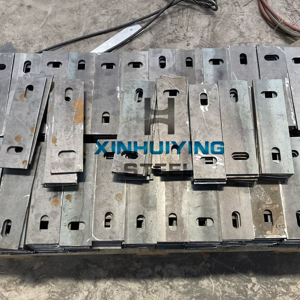 Q235B Q355B CNC Laser Cut Steel Plate Custom Connection Plate Supplier