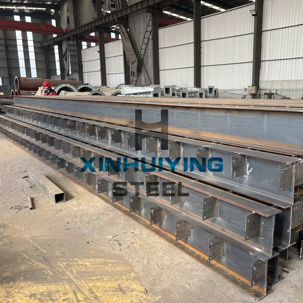 Q235B Q355B Fabricated H-Beam Column Custom CNC Factory Direct