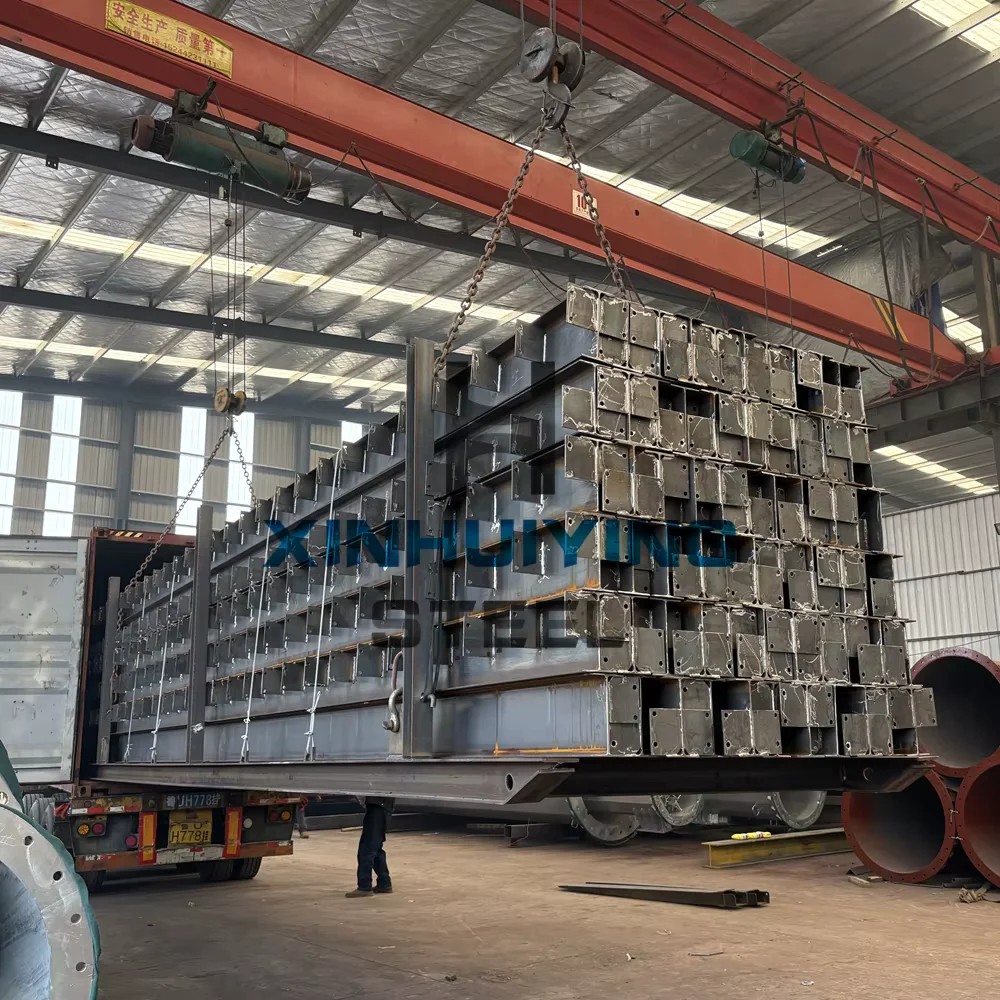 Q235B Q355B Fabricated H-Beam Column Custom CNC Factory Direct