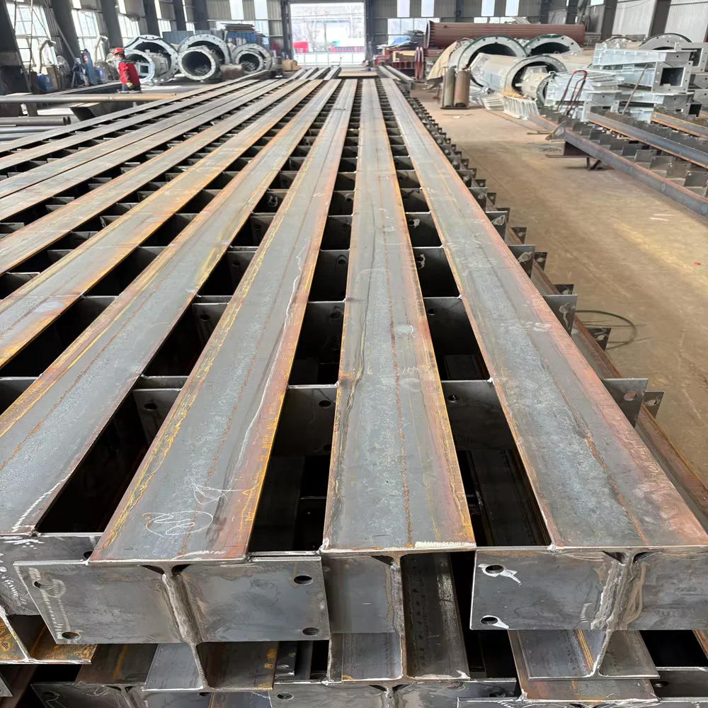 Q235B Q355B Fabricated H-Beam Column Custom CNC Factory Direct