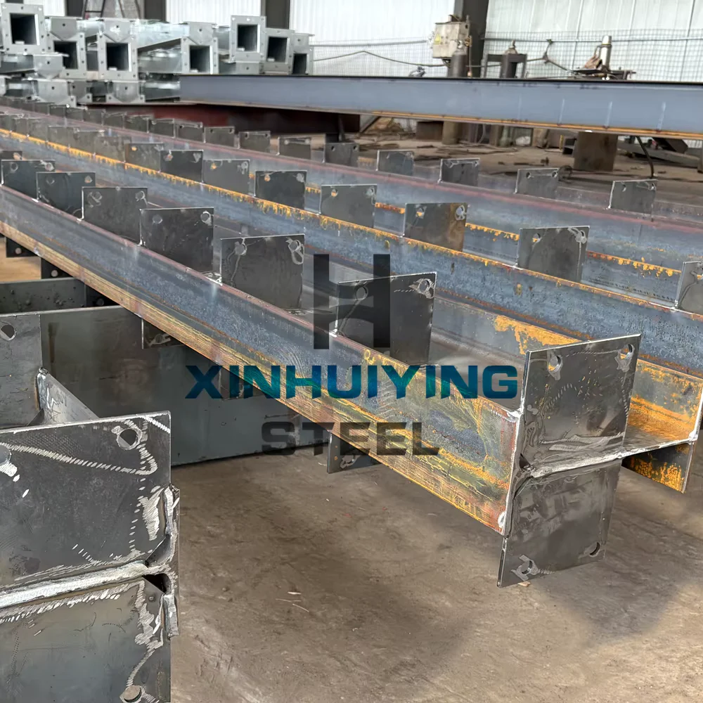 Q235B Q355B Fabricated H-Beam Column Custom CNC Factory Direct