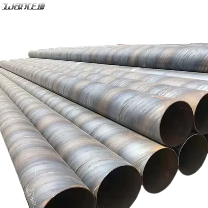 Q235B Q355B L245-X52 SSAW Steel Pipe OD 219-3000mm API 5L Factory Direct