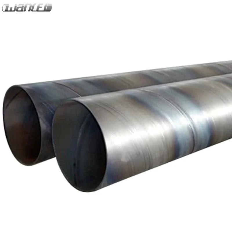 Q235B Q355B L245-X52 SSAW Steel Pipe OD 219-3000mm API 5L Factory Direct