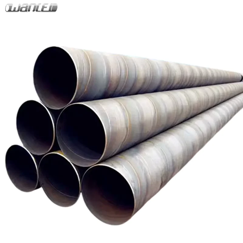 Q235B Q355B L245-X52 SSAW Steel Pipe OD 219-3000mm API 5L Factory Direct