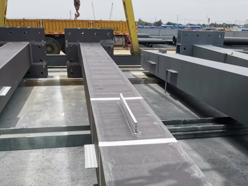 Q235B Q355B S355JR Fabricated Steel Structure Custom Welded Components Supplier