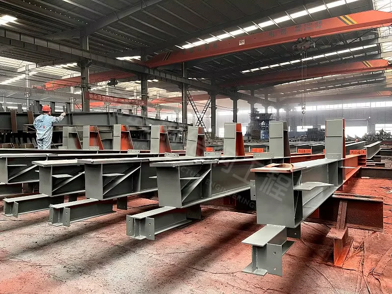 Q235B Q355B S355JR Fabricated Steel Structure Custom Welded Components Supplier
