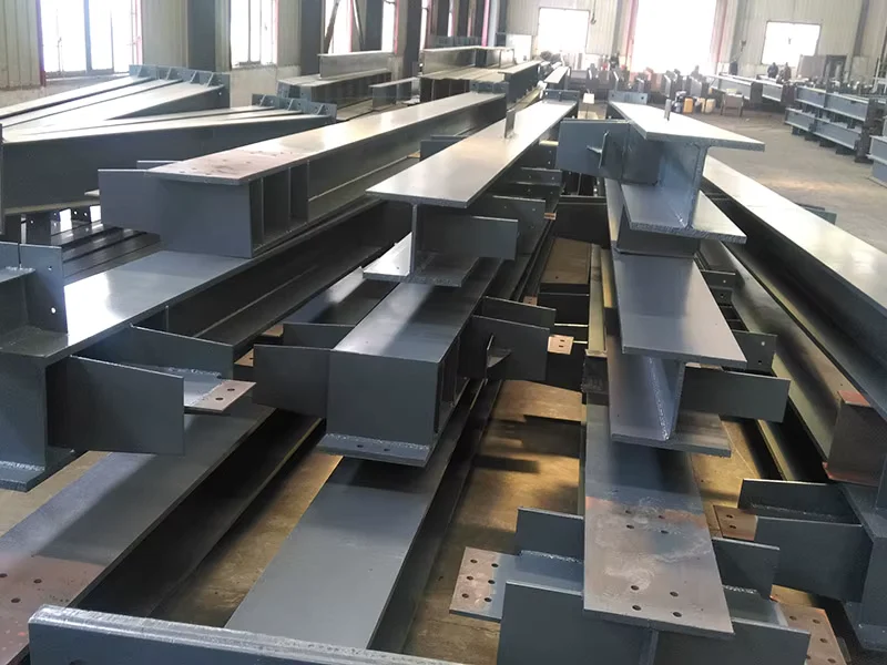 Q235B Q355B S355JR Fabricated Steel Structure Custom Welded Components Supplier
