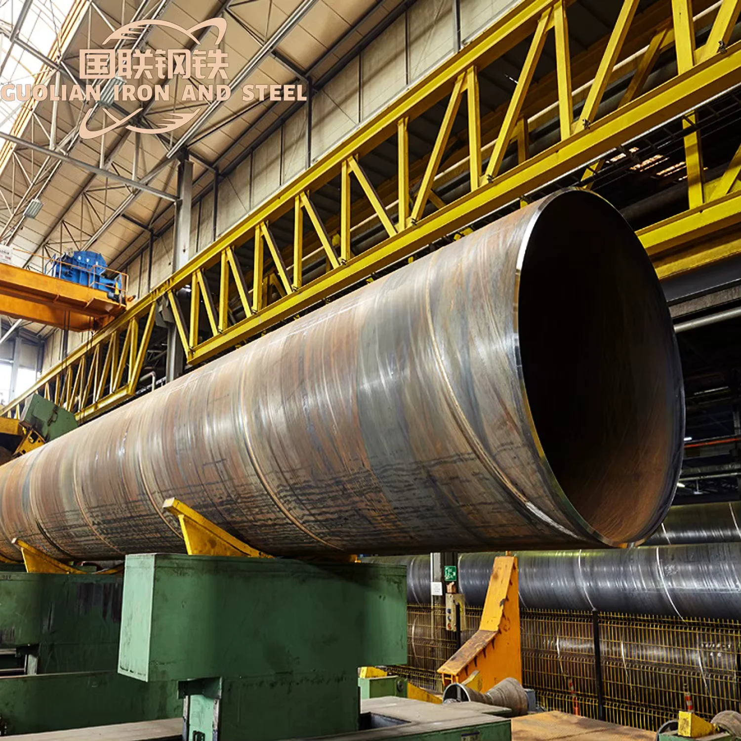 Q235B Spiral Carbon Steel Pipe OD 219-2220mm Factory Direct Supplier