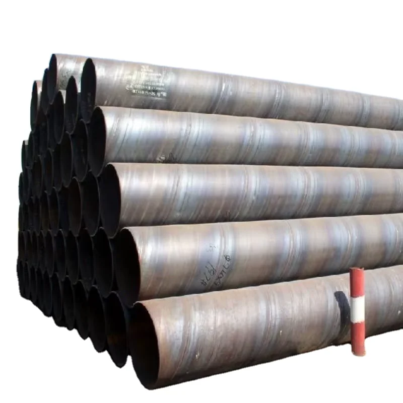 Q235B SSAW Spiral Welded Steel Pipe OD 159-3200mm Factory Direct Supplier