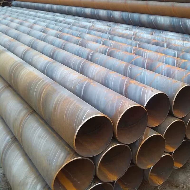 Q235B SSAW Spiral Welded Steel Pipe OD 159-3200mm Factory Direct Supplier
