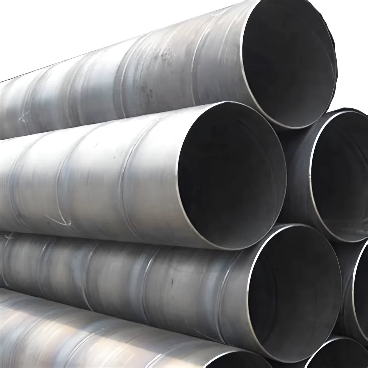 Q235B SSAW Spiral Welded Steel Pipe OD 273-3000mm Factory Direct Supplier