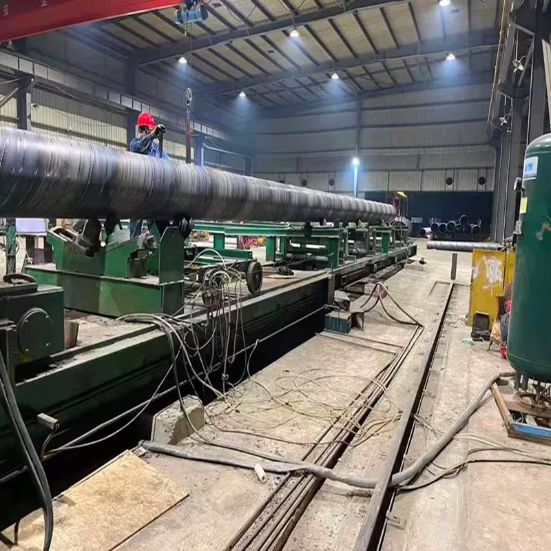 Q345B Spiral Welded Steel Pipe API 5L OD 219-3000mm Factory Direct Supplier