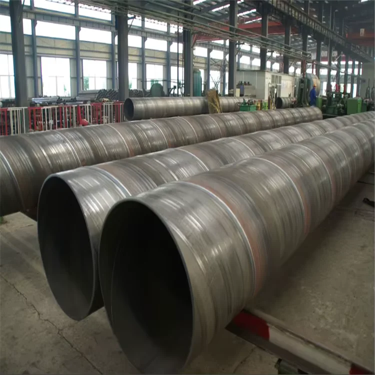 Q345R GR70 SSAW Welded Steel Pipe OD 21.3-1420mm API 5L Factory Direct