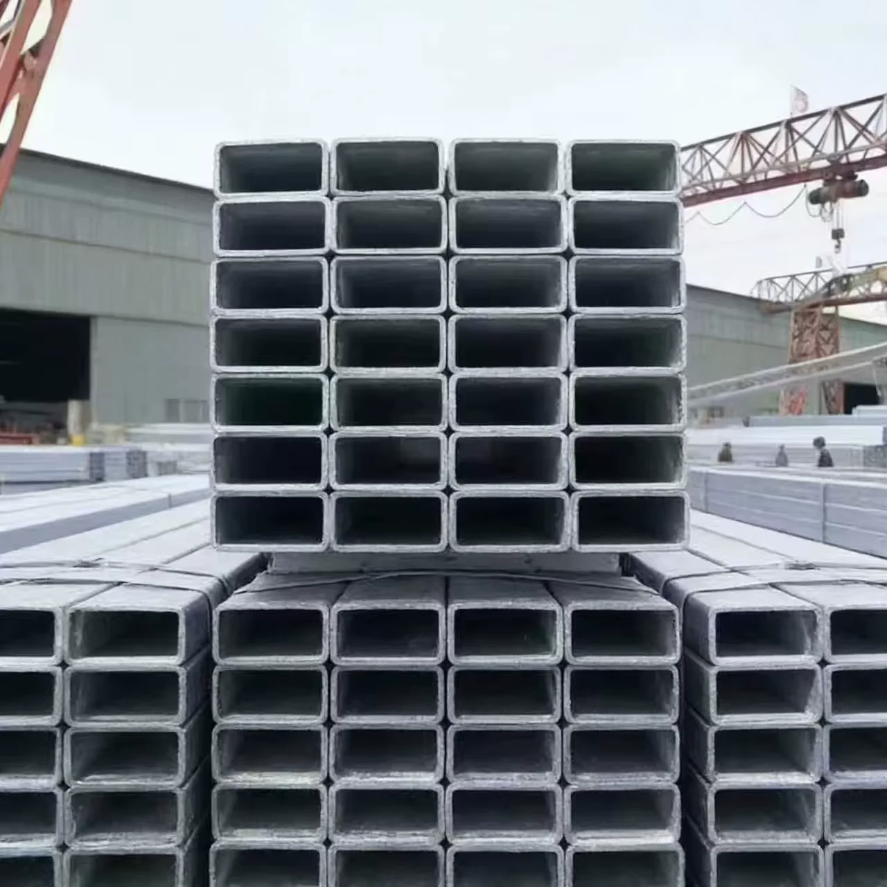 S235 S275 Galvanized Square Steel Tube Factory Direct Supplier