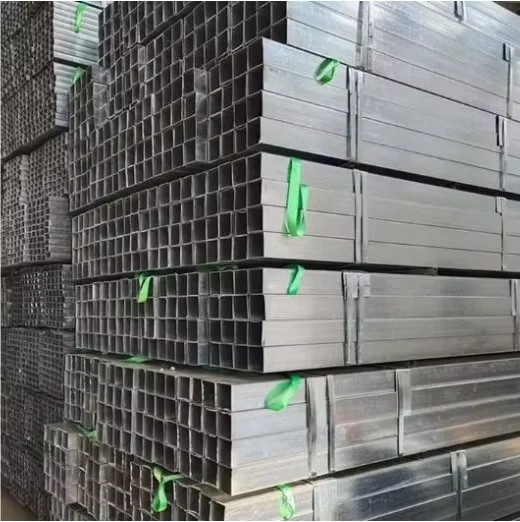 S235 S355JR A500 Galvanized Square Rectangular Steel Tube Supplier