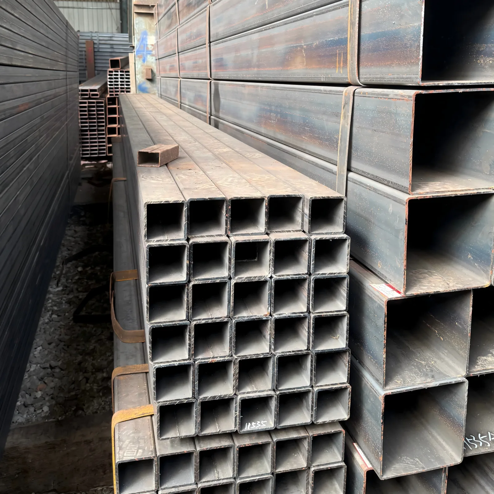 S235JR S355 ERW Square Steel Tube Factory Direct Supplier
