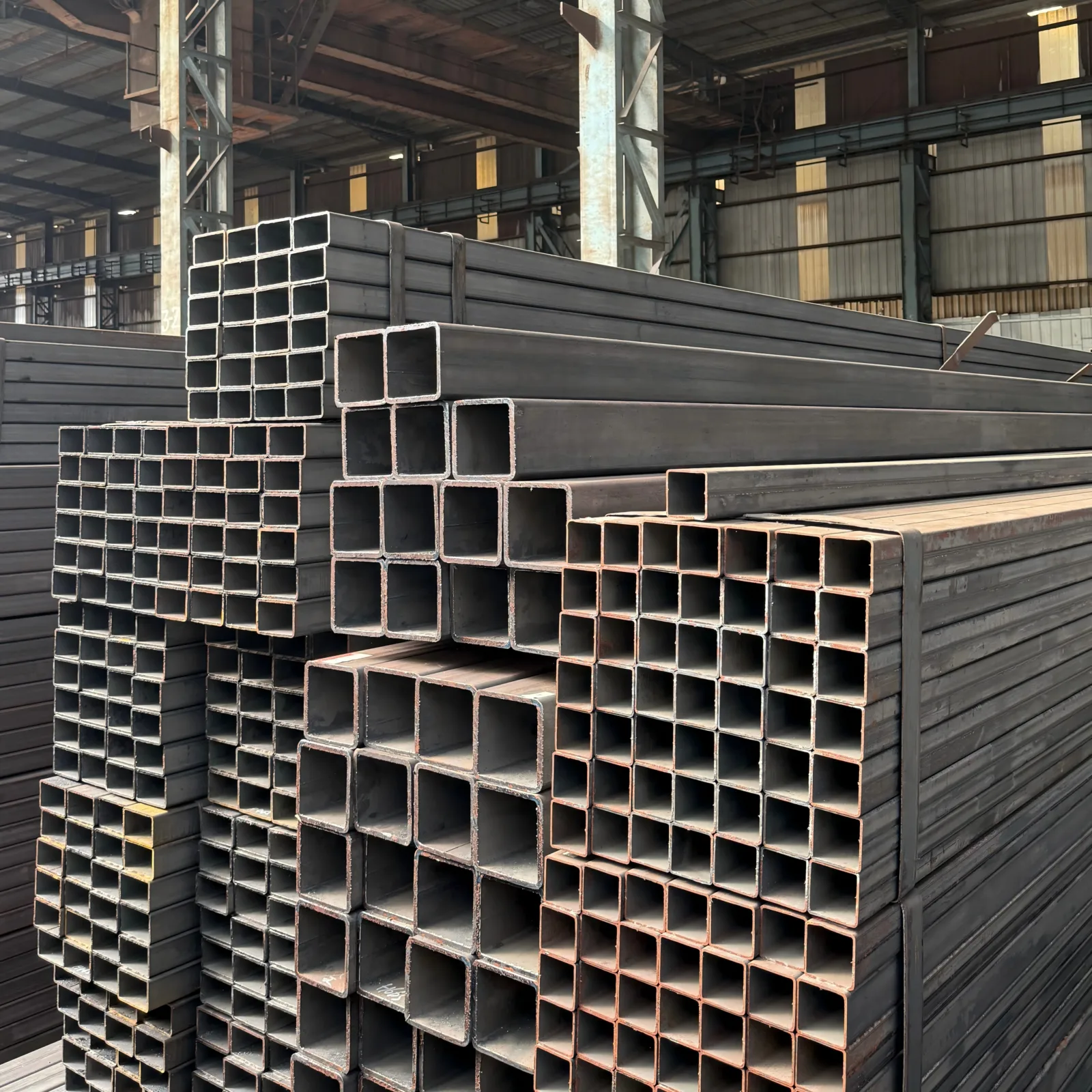 S235JR S355 ERW Square Steel Tube Factory Direct Supplier