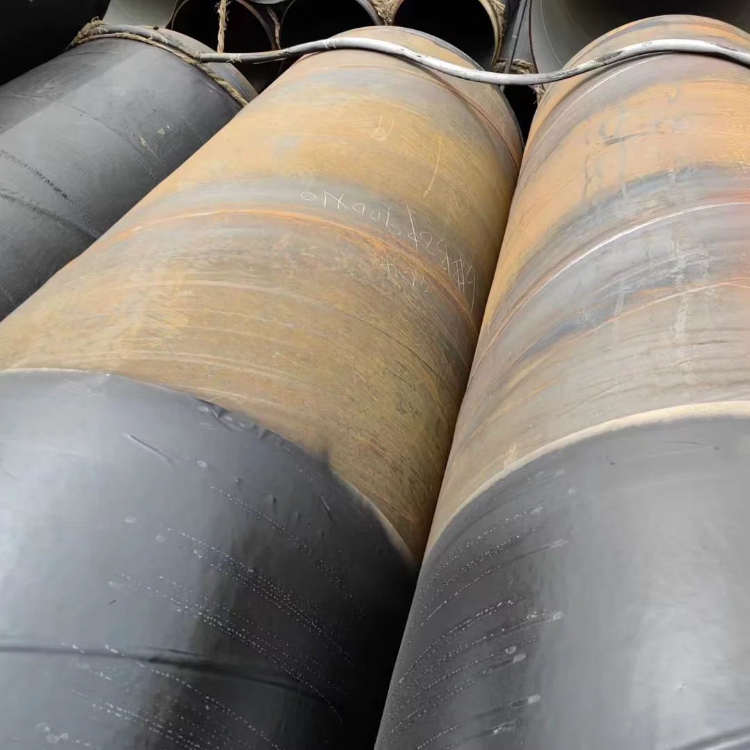 S235JR SSAW Spiral Steel Pipe OD 219-3000mm Factory Direct Supplier