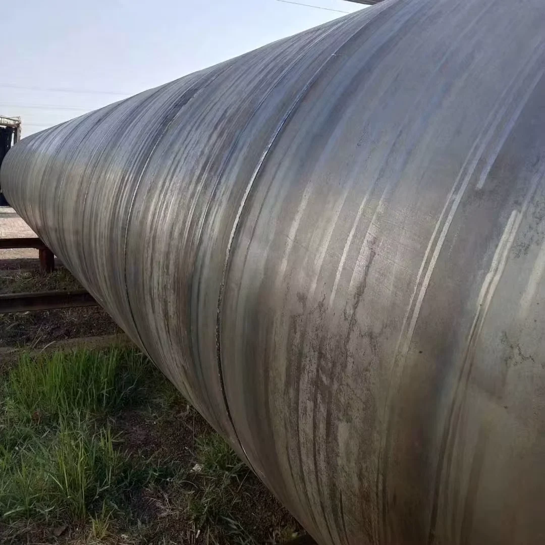 S235JR SSAW Spiral Steel Pipe OD 219-3000mm Factory Direct Supplier