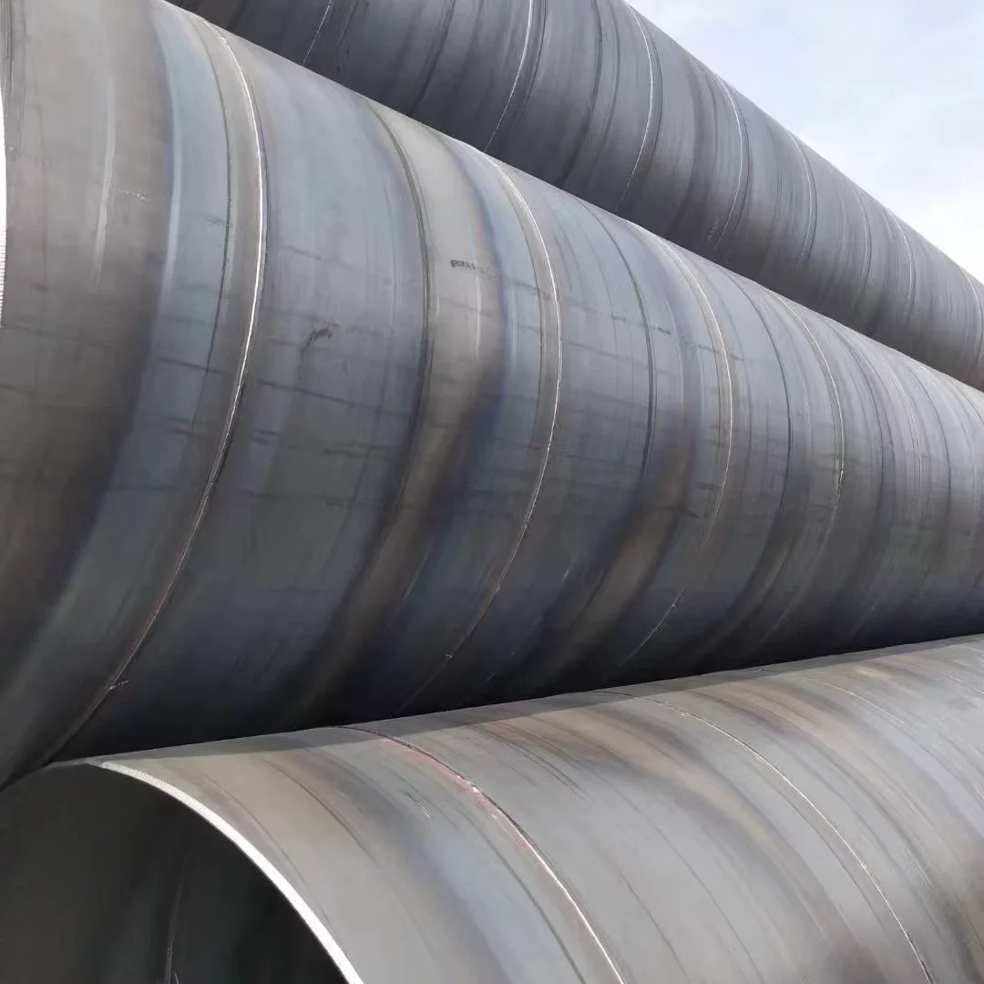S235JR SSAW Spiral Steel Pipe OD 219-3000mm Factory Direct Supplier